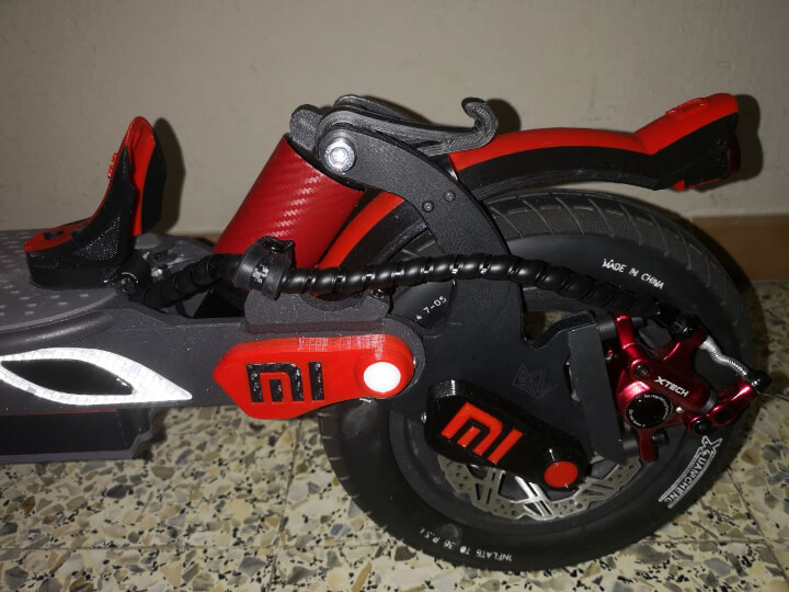 Kit de Frenos Xiaomi M365 Pro/Pro2 (pinza roja)