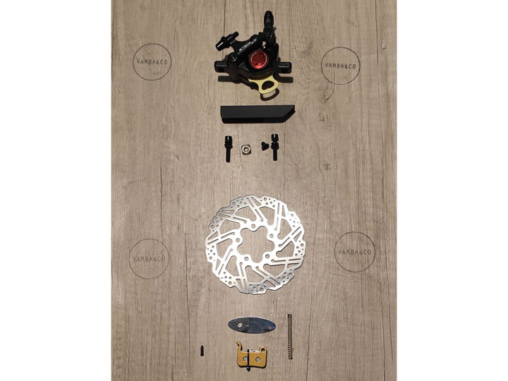 Kit de Frenos Xiaomi M365/1S/Essential (pinza negra) 