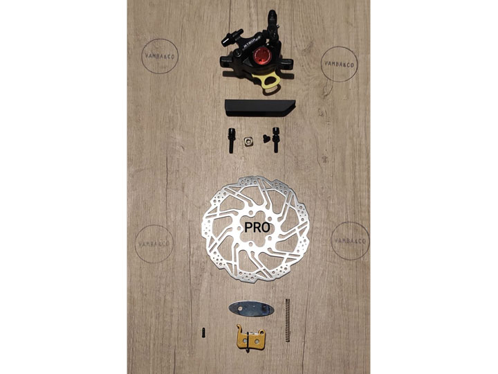 Kit de Frenos Xiaomi M365 Pro/Pro2 (pinza negra) 