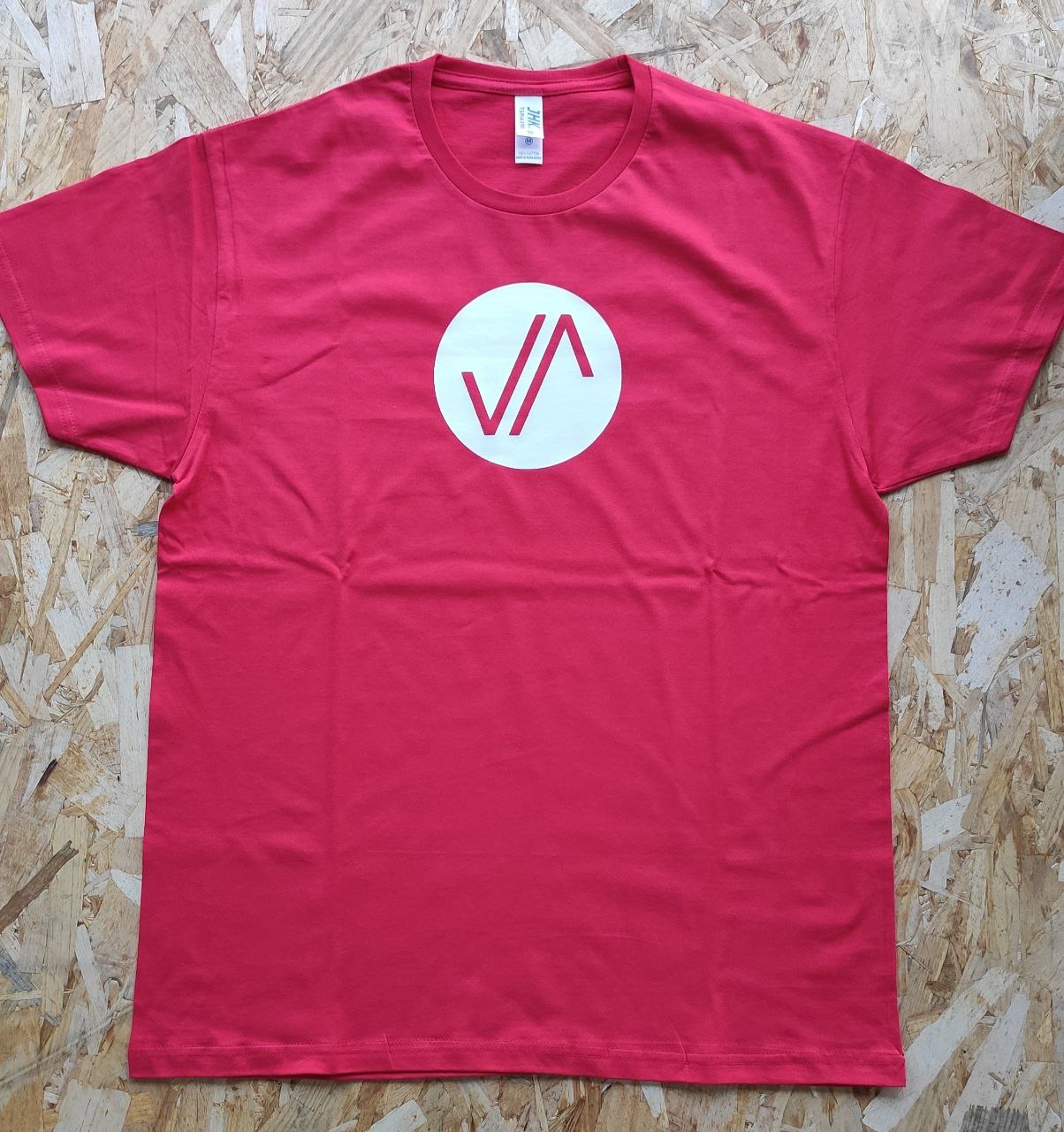 Camiseta Roja Logo JAVAMBA Blanco