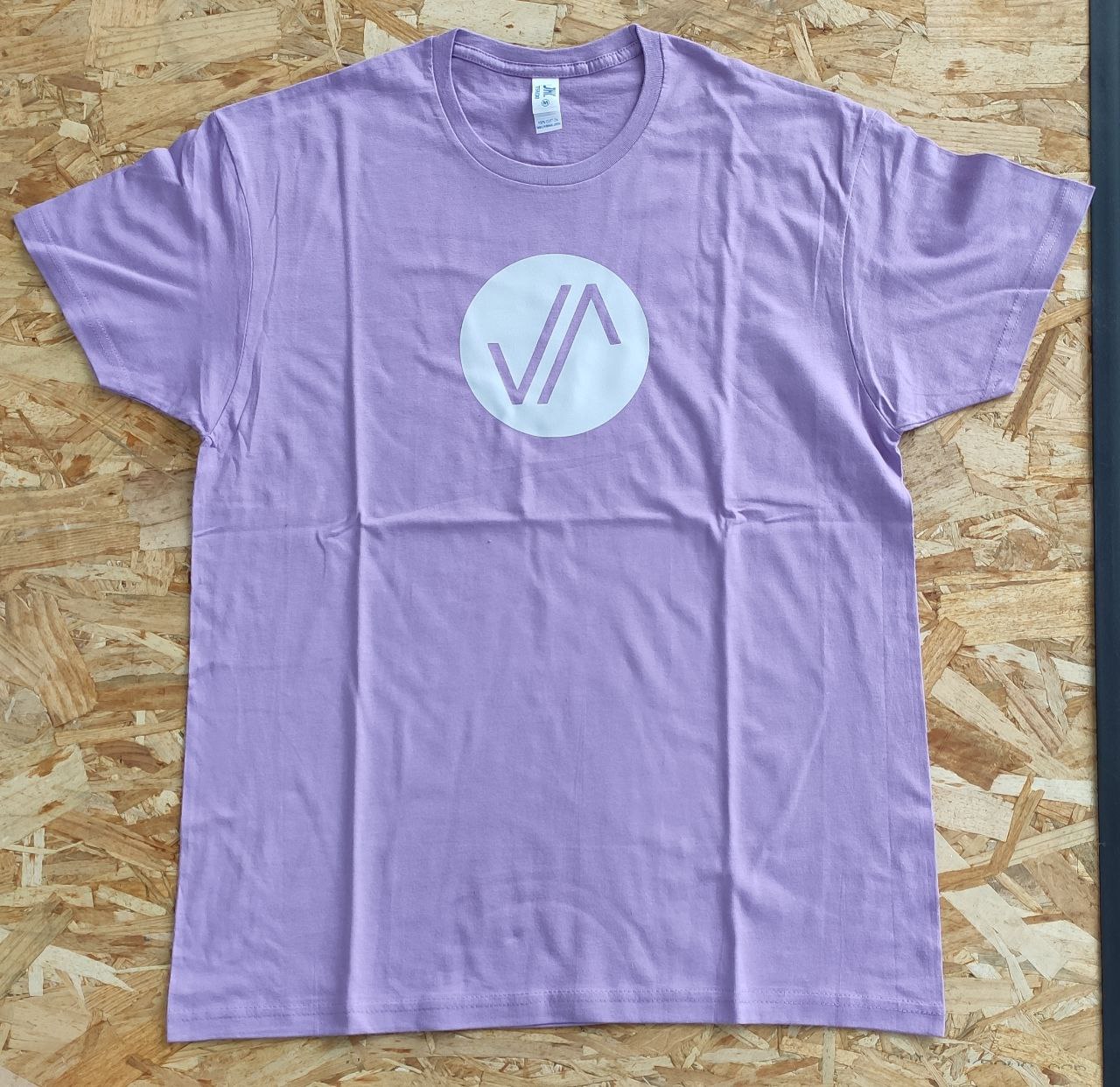 Camiseta Violeta Logo JAVAMBA Blanco