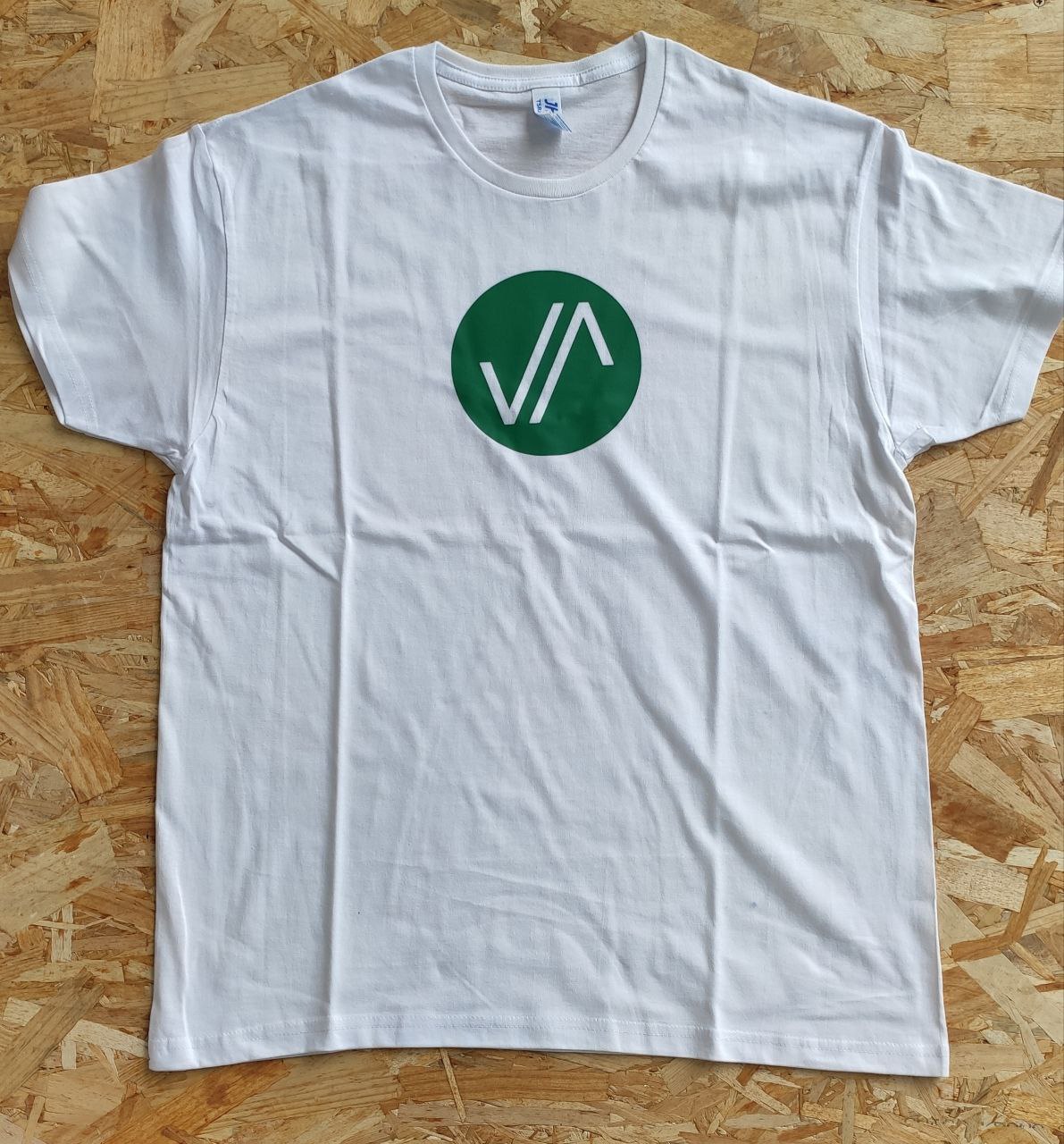 Camiseta Blanca Logo JAVAMBA Verde