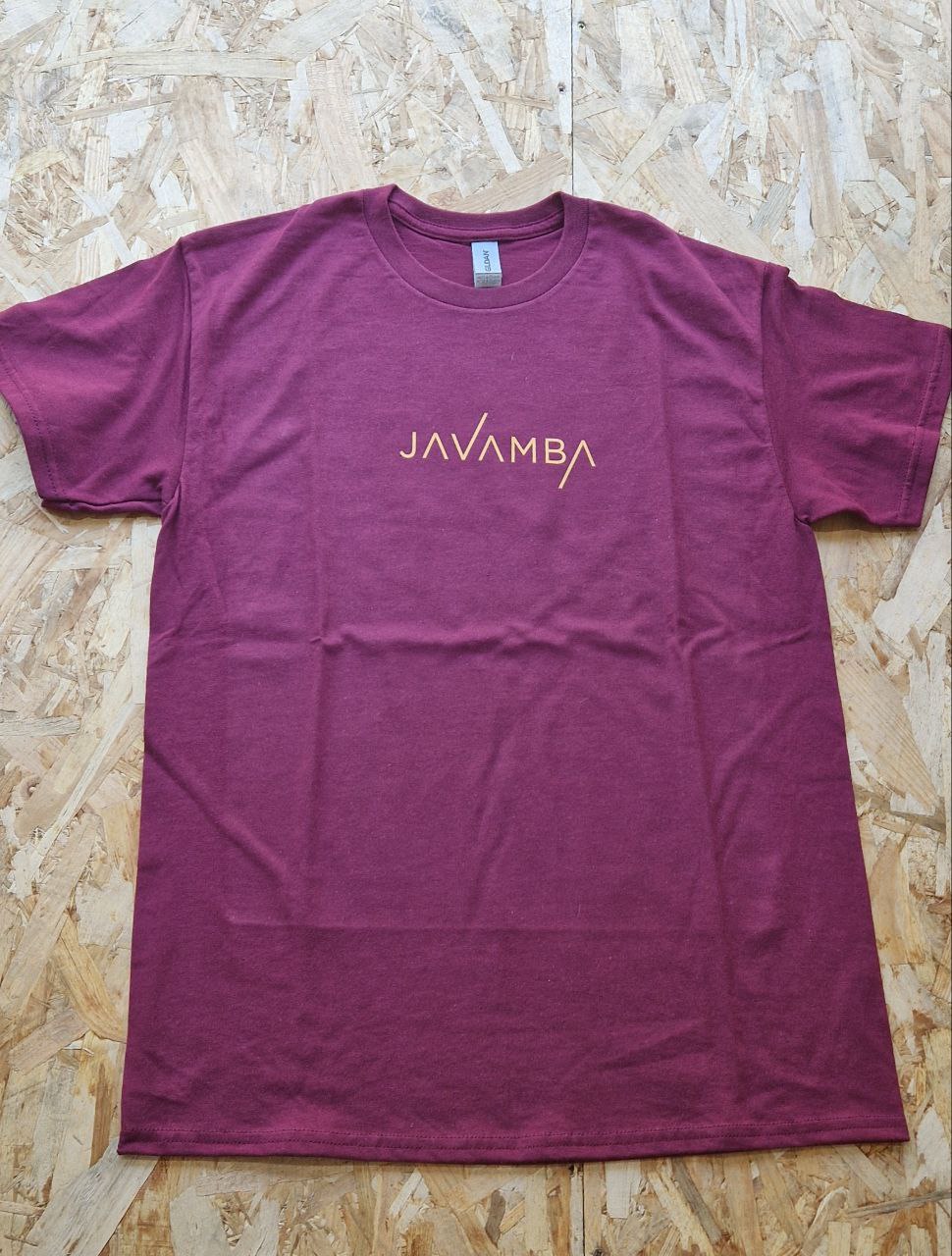 Camiseta Granate JAVAMBA  Naranja