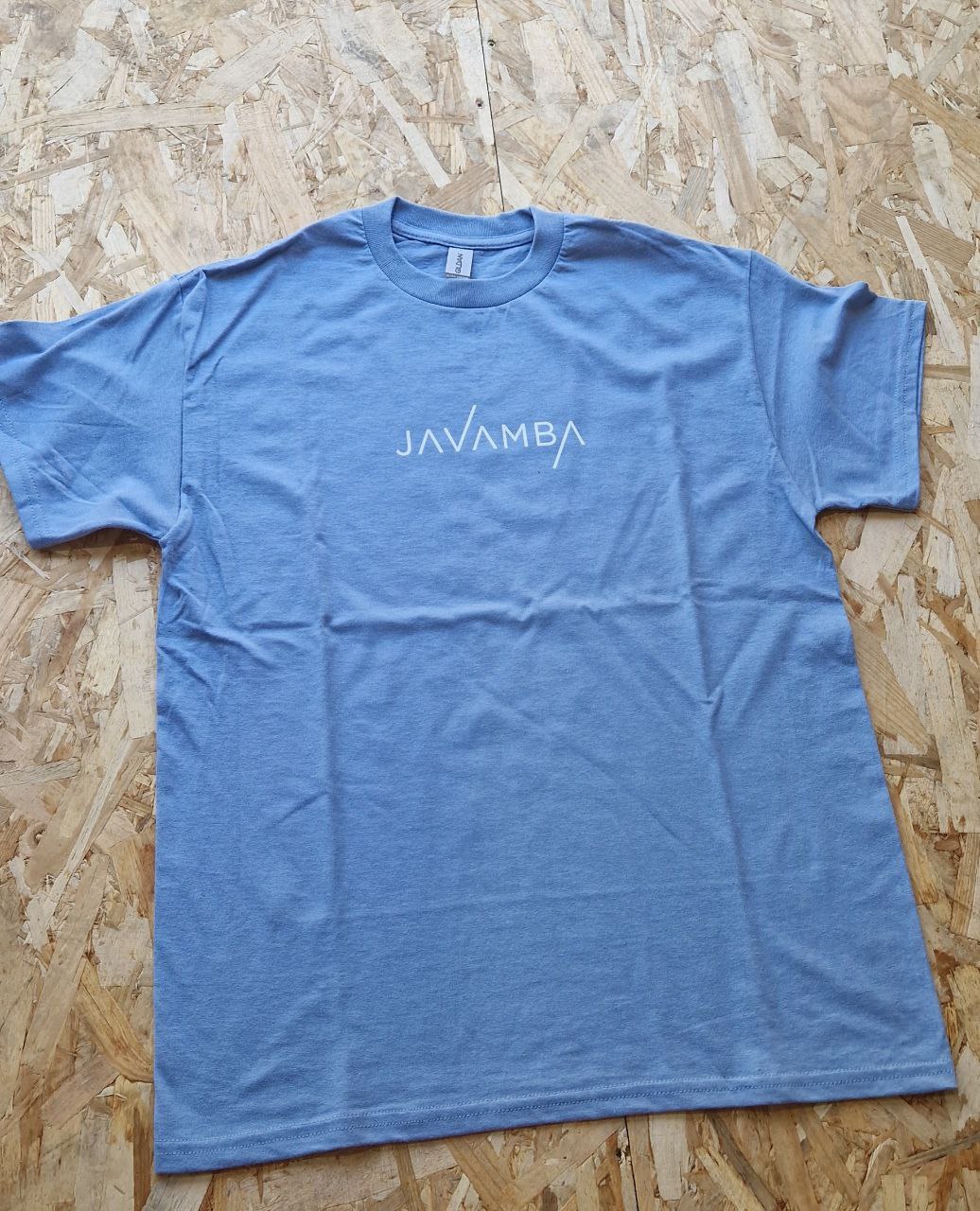 Camiseta Azul indigo JAVAMBA gris 